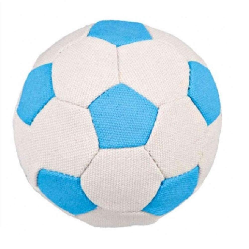 Trixie Soft Soccer Toy Ball Canvas Soundless Toy For Dogs 11cm