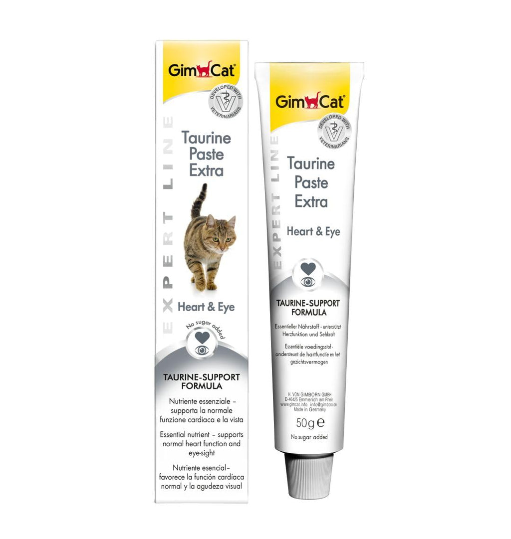 GimCat Expert Line Taurine Paste Extra Paste for Heart & Eye Support For Cats 50g