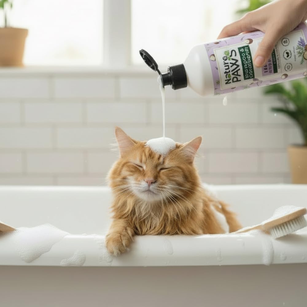 Nature Paws Lavender & Shea Butter Shampoo & Conditioner For Dogs and Cats