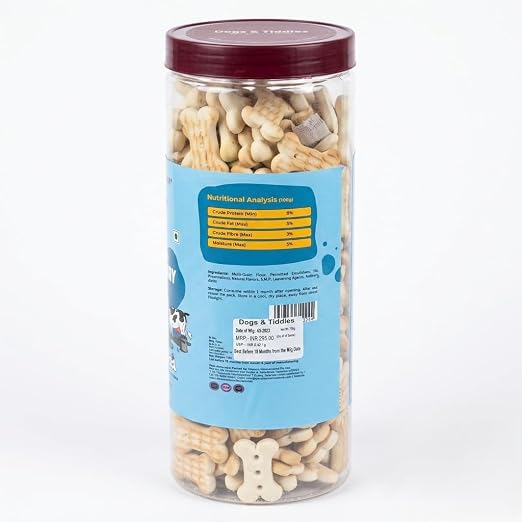 Dogs & Tiddles Milky Vanilla Dog Biscuits 700g