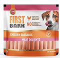 First Bark Chicken Sausage Meat Delight Dog Treat 450g
