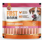 First Bark Chicken Sausage Meat Delight Dog Treat 450g