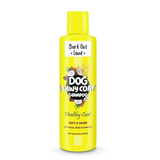 Vivaldis Bark out Loud Shiny Coat Dog Shampoo for Radiant Fur 200ml