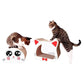 Tails Nation Cat Cardboard Scratcher Cat Face 37cmx21cmx28cm