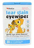 Petkin Tear Stain Eye Wipe For Dogs & Cats 30pcs
