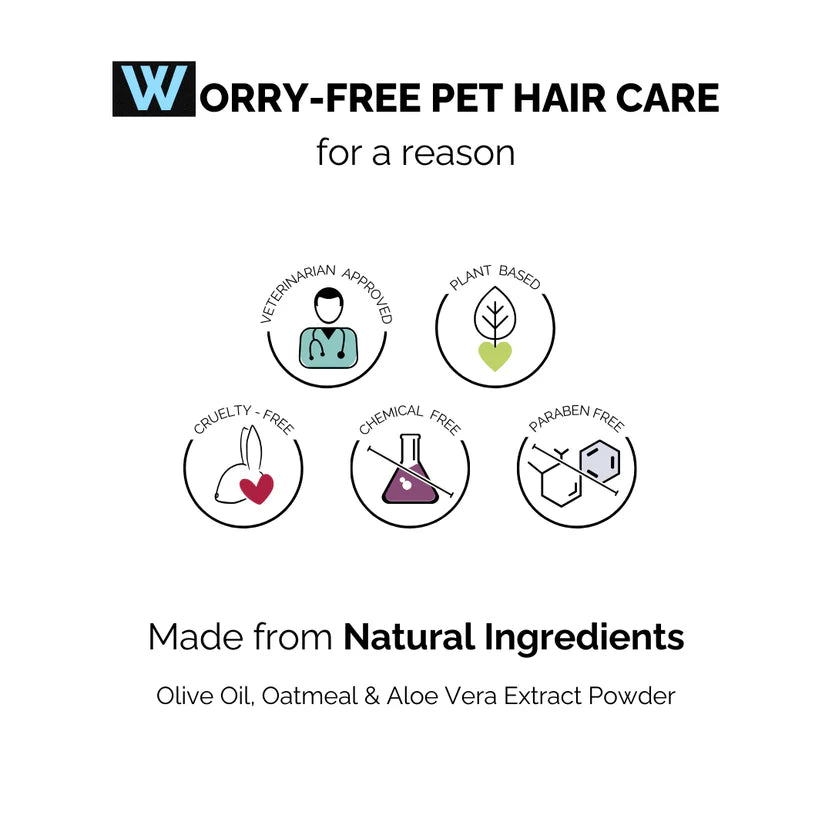 Moe Puppy Foam Wash Dry Shampoo for Cats | Safe for Kittens Cruelty Free and Plant Based Formula 300ml