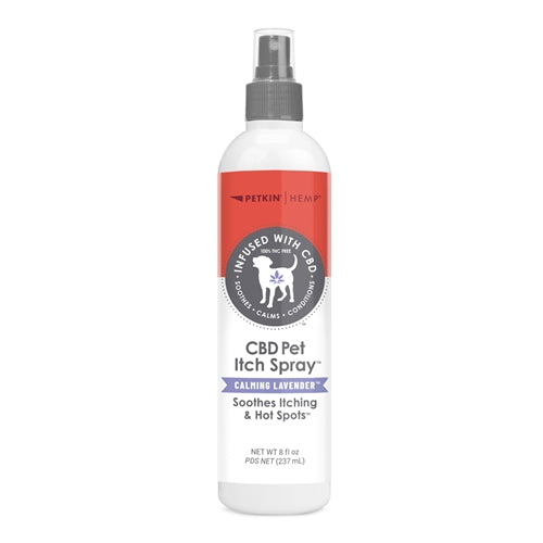 Petkin Hemp Itch Spray For Dogs & Cats 237ml