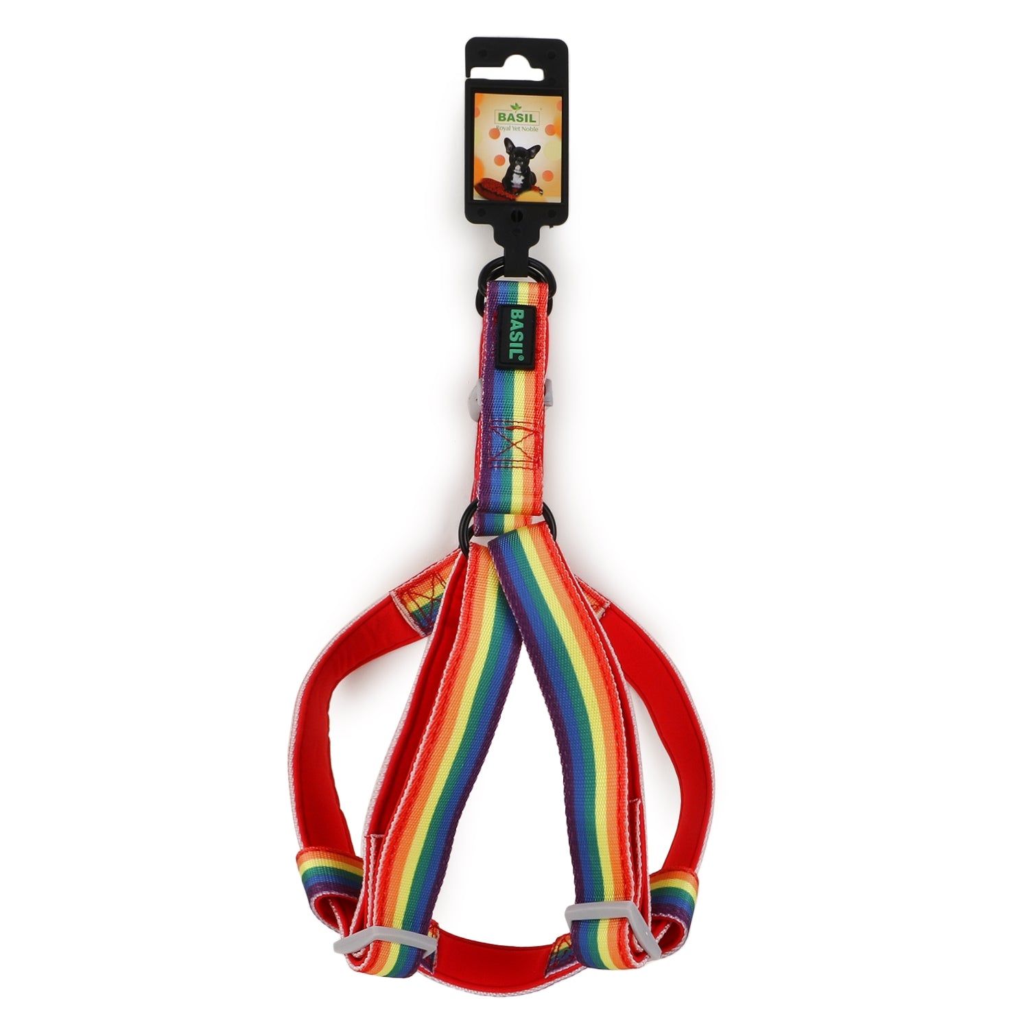 Basil Rainbow Harness For Dog XL