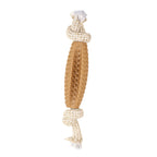 Basil Jute Rope Toy with TPR Spike Chew Centre Toy For Dog