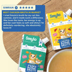 Smylo Hydration Rich Chicken with Carrot, Kale and Cranberry Bone Broth for Cats 100ml