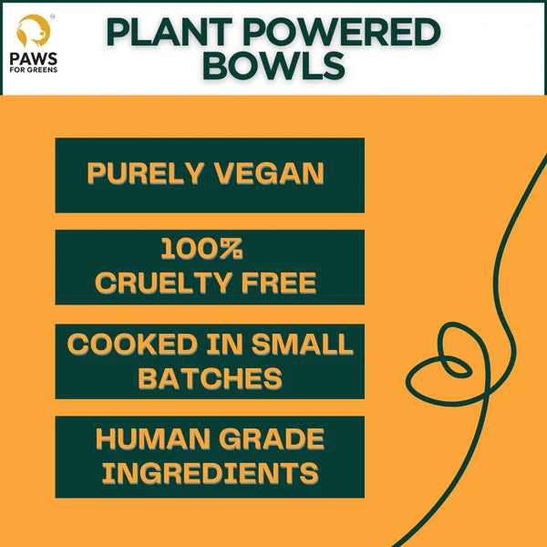 Paws For Greens Veg Ready to Eat Wet Dog Food Plant and Based Vegan Pet Food Preservative-Free Pumpkin 200gm