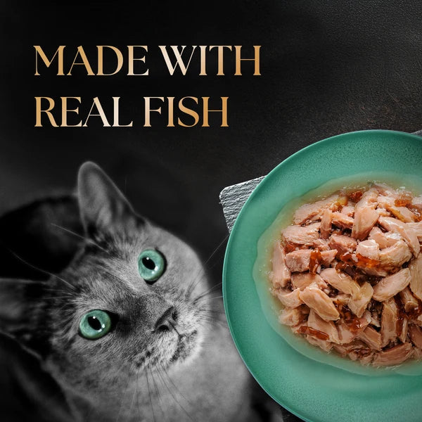 Sheba Fish with Dry Skipjack Flavour Wet Cat Food 35g