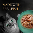 Sheba Fish with Dry Skipjack Flavour Wet Cat Food 35g