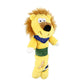 Gigwi Lion Plush Dog Toy With Squeaker Inside