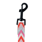 Basil Printed Pink Padded Leash