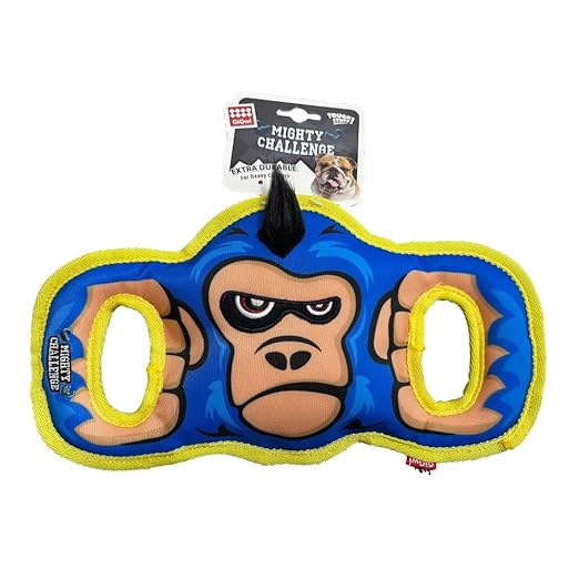 Gigwi Mighty Challenge Gorilla Dog Toy M/L 34.20 x 6.35 x 7.80cm