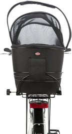 Trixie Long Bicycle basket For Wide Bike Racks Eva (29x42x60 cm) - Black