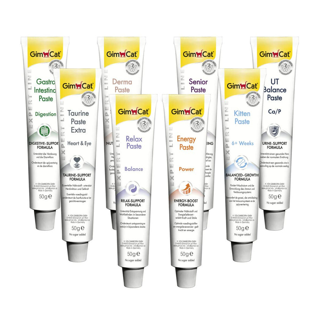 GimCat Expert Line Relax Paste promotes relaxation and well-being of cats 50g