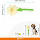 FOFOS Sunflower Crinkle Rope Dog Toy 39cm x 17cm x 4cm