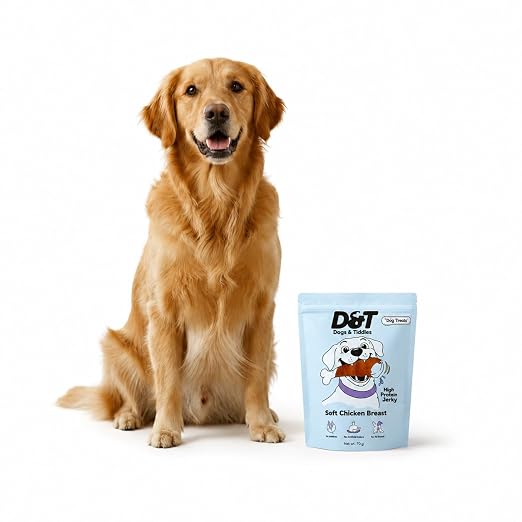 Dogs & Tiddles Soft Chicken Breast Gluten Free Dog Treats 70g