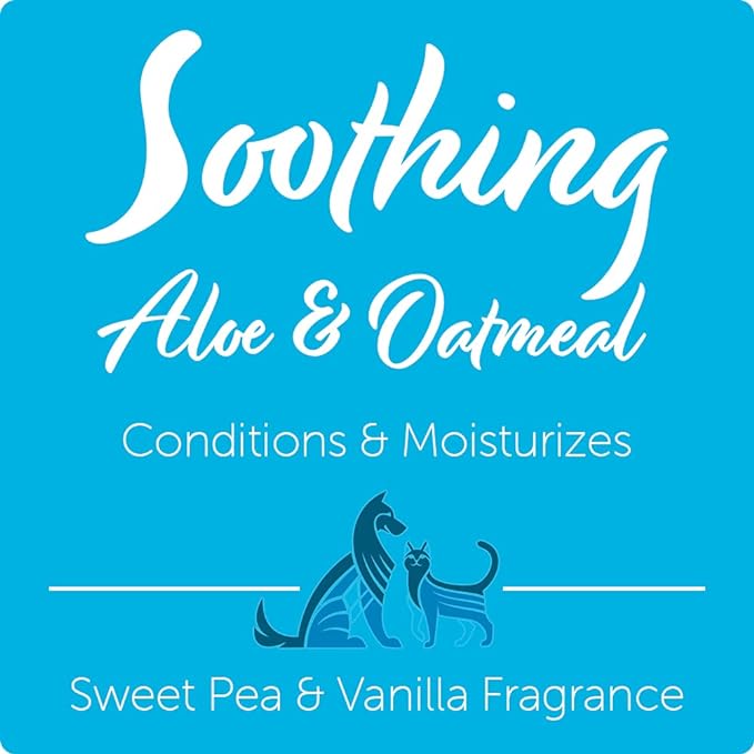 Nootie Skin & Coat Solution Soothing Aloe & Oatmeal Sweet Pea & Vanilla Conditioner 3.78L