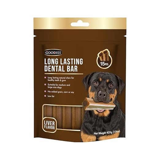 Goodies Dog Dental Treats Liver Flavor 15pc