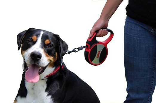 Kong Retractable Terrain Dog Leash - Black