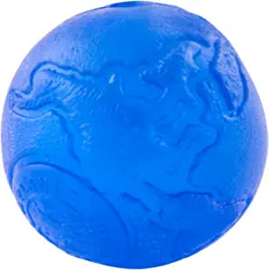 Petstages Orbee Tuff Planet Treat Dispenser Ball Royal Blue For Dogs