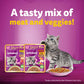 Whiskas Tasty Mix Seafood Cocktail With Carrot In Gravy Wet Food For Junior (2-12 Months) Kitten 70gm