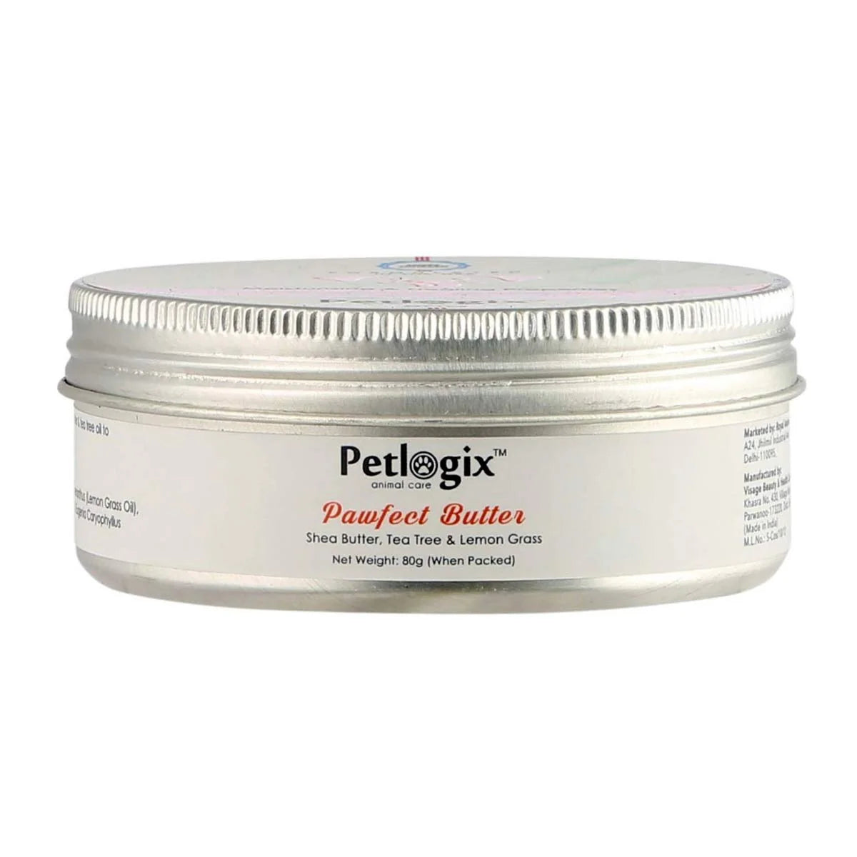 Petlogix Vegan & Cruelty Free Paw Butter Cream For Dogs - 80gm