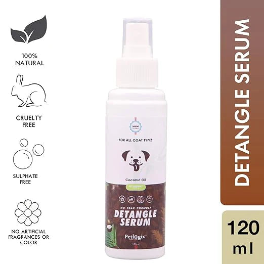 Petlogix Vegan & Cruelty Free Detangle Spray For All Coat Types Dogs 100ml