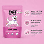 Dogs & Tiddles Hip and Joint Dog Treats for All Breeds Dog 70g
