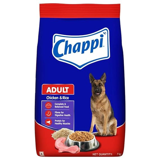 Chappi Adult Dry Dog Food Chicken and Rice 7kg