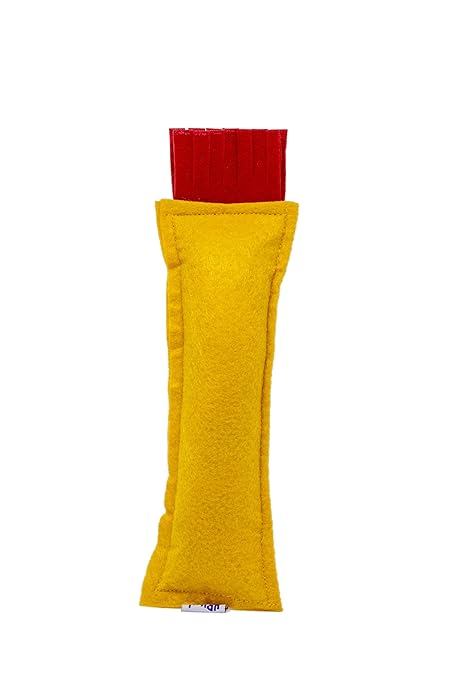 Hriku Catnip Kicker Toy Yellow Large