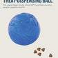 Petstages Orbee Tuff Planet Treat Dispenser Ball Royal Blue For Dogs