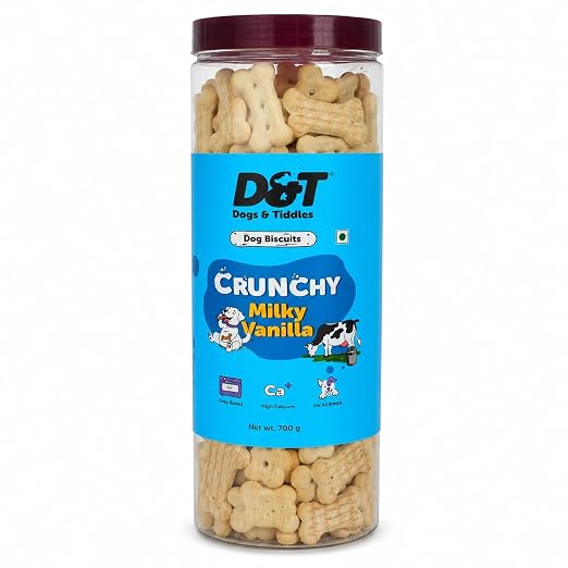 Dogs & Tiddles Milky Vanilla Dog Biscuits 700g