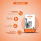 Signature Grain Zero Mackerel Adult All Breed Adult Cat Dry Food 1.2kg + Free Creamy Treat