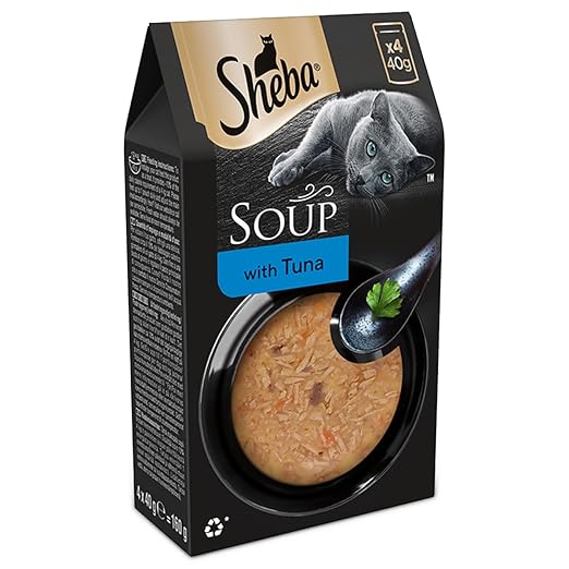 Sheba Soup With Tuna Wet Food For Cat 40gm x 4pcs