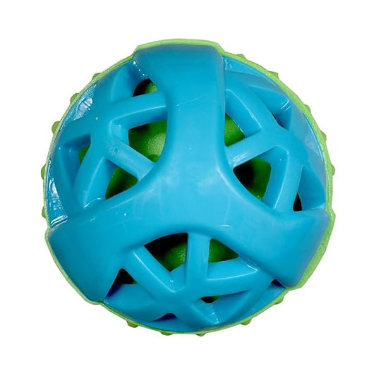 Holy Paws Fun N Play Round Ball Toy For Dogs Assorted