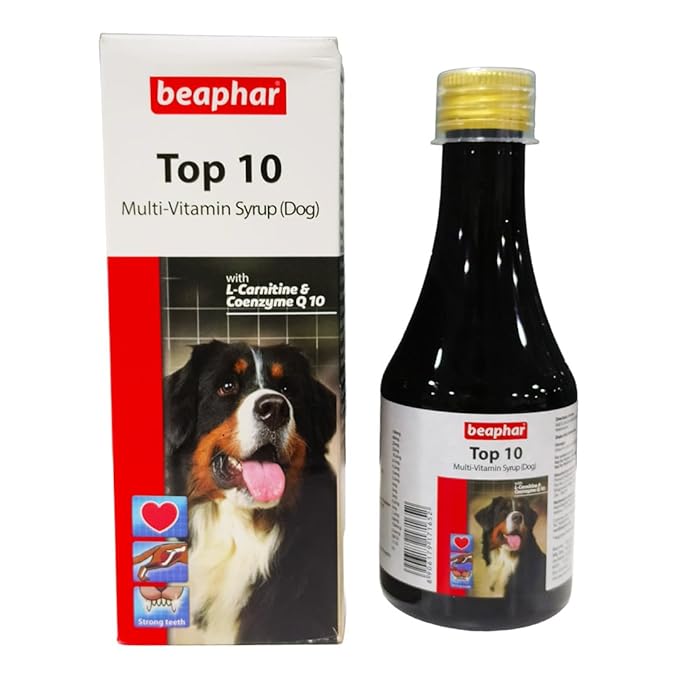 Beaphar Top 10 Multi-Vitamin Syrup For Dogs 200ml