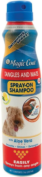 Four Paws Magic Coat Tangles and Mats Spray-On Shampoo With Lemon Mint Scent 207ml
