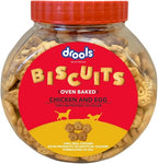 Drools Chicken and Egg Biscuit Treat For Dogs 400g