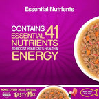 Whiskas Adult (1+ Year) Tasty Mix Wet Cat Food Made with Real Fish Seafood Cocktail Wakame Seaweed in Gravy 70gm
