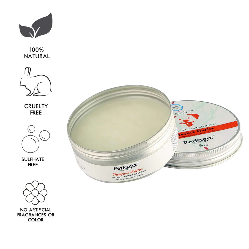 Petlogix Vegan & Cruelty Free Paw Butter Cream For Dogs - 80gm