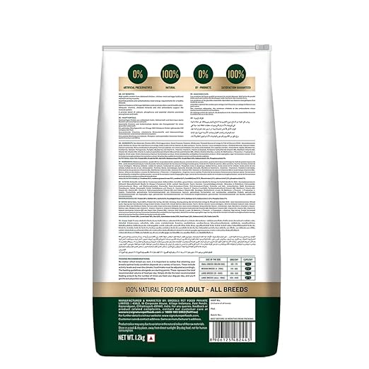 Signature Grain Zero Real Chicken, Egg and Vegetables Adult Dry Dog Food 1.2kg