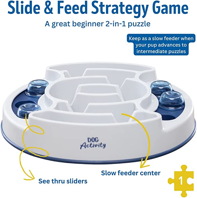 Trixie Dog Activity Slide and Feed Strategy Game For Dogs & Cats 30x27cm