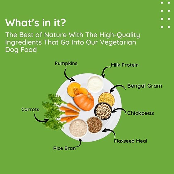 VeggieTails Vegetarian & Sustainable Dry Food For Adult Dog