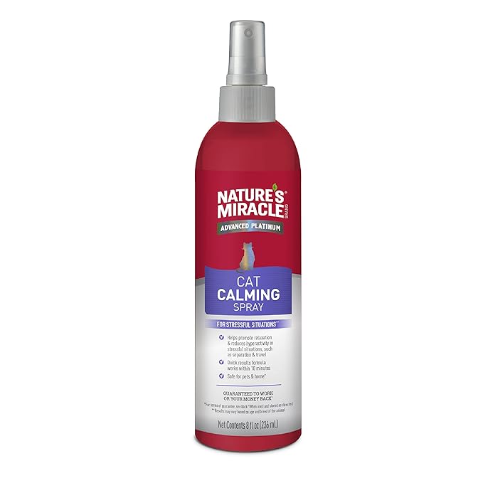Nature's Miracle Advanced Platinum Cat Calming Spray 236ml