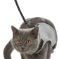 Trixie Soft Cat Harness With Leash Black 24-42cm