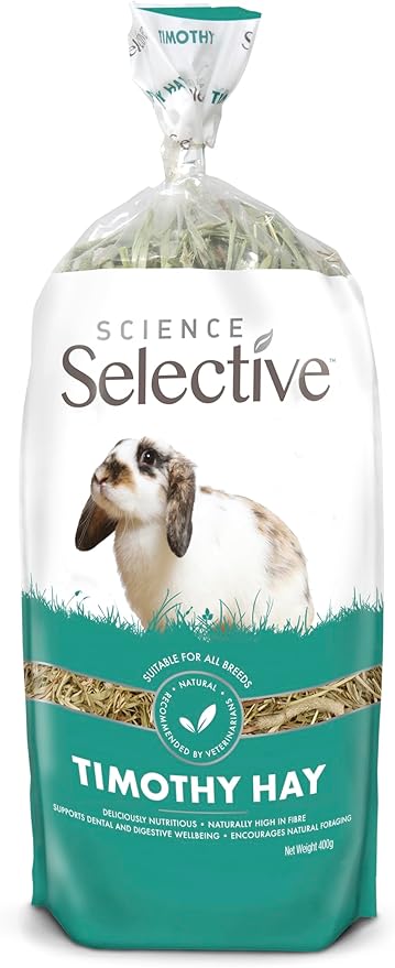 Science Selective Timothy Hay for Rabbits and Guniea Pigs 400g
